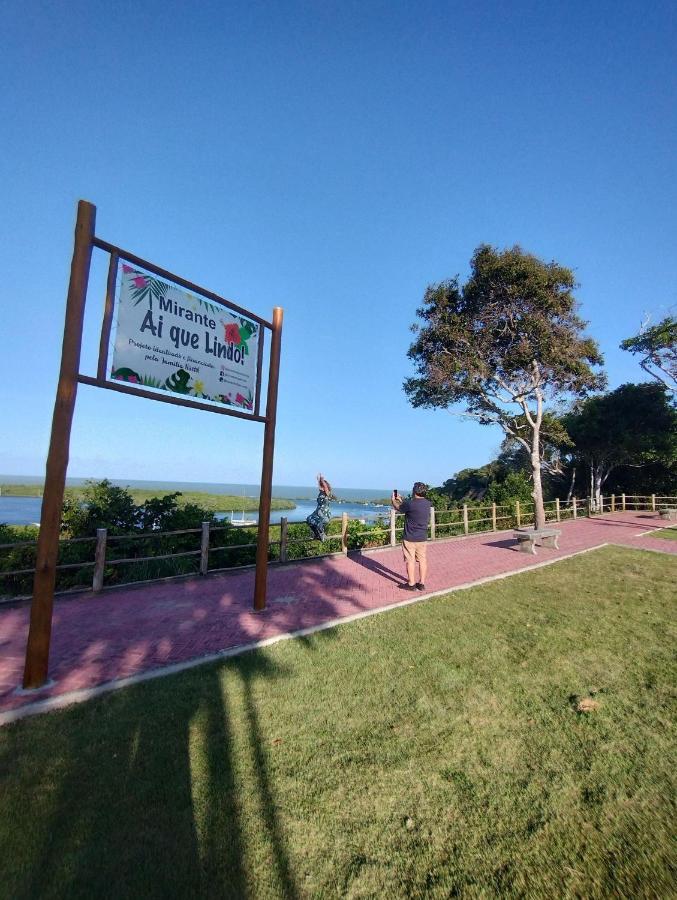 Pousada Tropicalia Tranquilidade A Beira Mar Santa Cruz Cabrália Esterno foto