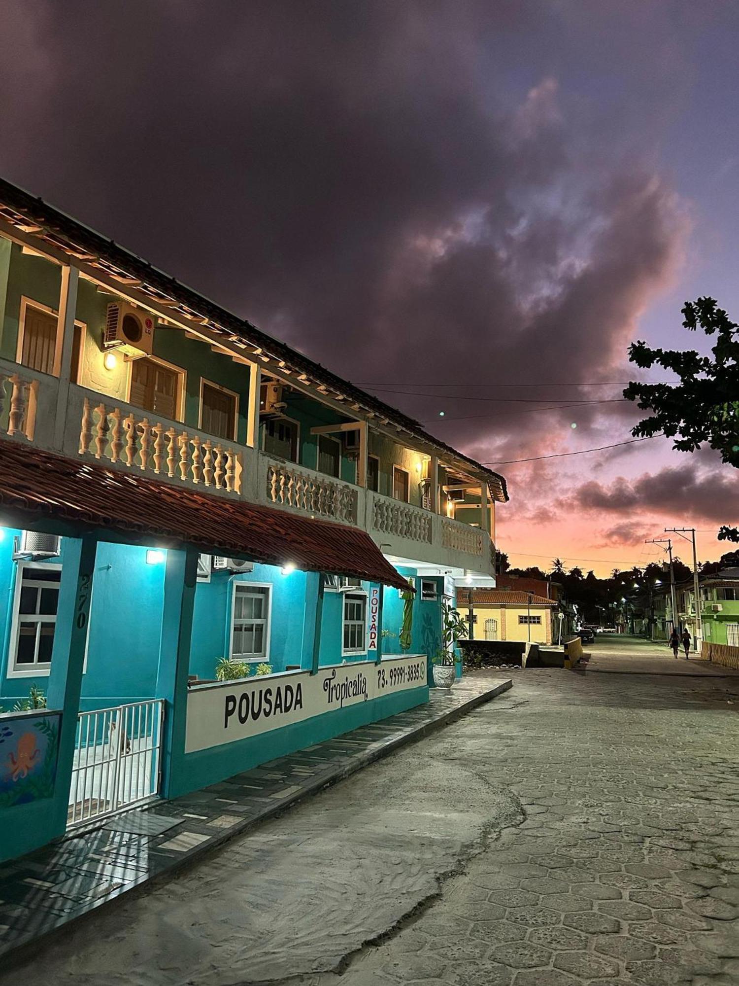 Pousada Tropicalia Tranquilidade A Beira Mar Santa Cruz Cabrália Esterno foto